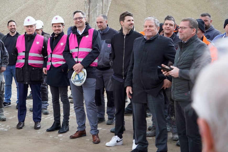 Liebherr-Betomat für Fuchs Fertigteilwerke: effiziente und umweltbewusste Betonproduktion